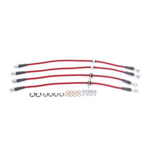 Load image into Gallery viewer, Power Stop 05-06 Saab 9-2X Front & Rear SS Braided Brake Hose Kit
