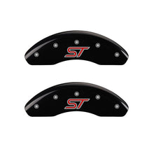 Load image into Gallery viewer, MGP 4 Caliper Covers Engraved Front & Rear ST Black finish silver ch