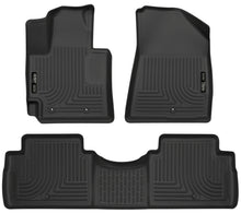 Load image into Gallery viewer, Husky Liners 2016 Kia Soul Weatherbeater Black Front & 2nd Seat Floor Liners (Footwell Coverage)