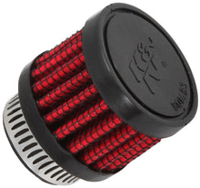 Load image into Gallery viewer, K&N 0.75 inch ID 1.375 inch OD 1.125 inch H Clamp On Crankcase Vent Filter