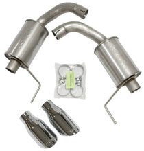 Load image into Gallery viewer, Roush 2015-2017 & 2024 Ford Mustang 5.0L V8 Exhaust Kit w/ Round Tips (304SS)
