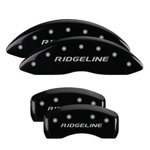 Load image into Gallery viewer, MGP 4 Caliper Covers Engraved Front & Rear i-Vtec Black finish silver ch
