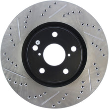 Load image into Gallery viewer, StopTech 5/93-98 Toyota Supra Turbo Right Front Slotted & Drilled Rotor