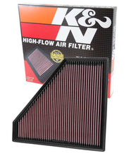 Load image into Gallery viewer, K&N Replacement Panel Air Filter 12.313in OS L x 10.313in OS W x 1.188in H for 13-14 Cadillac ATS