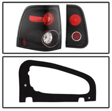 Load image into Gallery viewer, Spyder Lincoln Navigator 03-06 Euro Style Tail Lights Black ALT-YD-LN03-BK