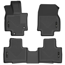 Load image into Gallery viewer, Husky Liners 20-21 Highlander All / 21 Highlander XSE Weatherbeater Front & 2nd Seat Liners - Black