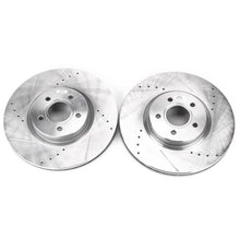 Load image into Gallery viewer, Power Stop 13-19 Ford Escape Front Evolution Drilled & Slotted Rotors - Pair