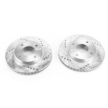 Load image into Gallery viewer, Power Stop 09-11 Nissan Versa Front Evolution Drilled & Slotted Rotors - Pair