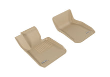 Load image into Gallery viewer, 3D MAXpider 2012-2019 BMW 3 Series F30/F34 Kagu 1st Row Floormat - Tan