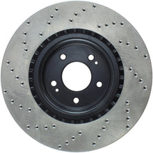 Load image into Gallery viewer, StopTech Power Slot 10-13 Hyundai Genesis Coupe Track & R-Spec Front Left Drilled Rotor
