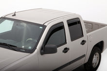 Load image into Gallery viewer, AVS 04-12 Chevy Colorado Crew Cab Ventvisor In-Channel Front & Rear Window Deflectors 4pc - Smoke