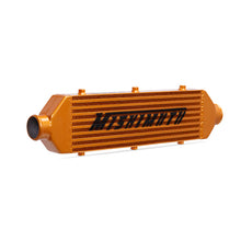 Load image into Gallery viewer, Mishimoto Universal Gold Z Line Intercooler Overall Size: 28x8x3 Core Size: 21x6x2.5 Inlet / Outlet