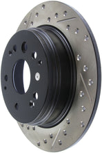 Load image into Gallery viewer, StopTech 04-08 Acura TL / 03-09 honda Element Slotted & Drilled Right Rear Rotor