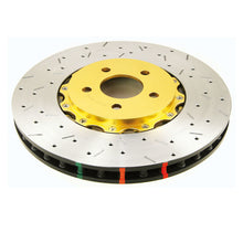 Load image into Gallery viewer, DBA 99-04 Audi A6 Quattro 4.2L Front 5000 Series Drilled & Slotted Rotor w/Gold Hat