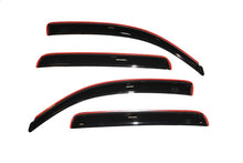 Load image into Gallery viewer, AVS 05-15 Toyota Tacoma Double Cab Ventvisor In-Channel Front & Rear Window Deflectors 4pc - Smoke