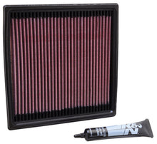 Load image into Gallery viewer, K&N 8.5in O/S Length x 8.375in O/S Width x .75in H Ducati Replacement Air Filter
