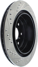 Load image into Gallery viewer, StopTech 07-10 GMC Sierra (w/ Rear Drum) / 07-09 GMC Yukon Rear Left Slotted & Drilled Rotor