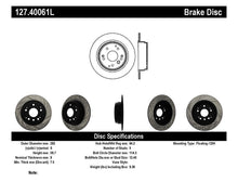 Load image into Gallery viewer, StopTech 04-08 Acura TL / 03-09 honda Element Slotted & Drilled Left Rear Rotor