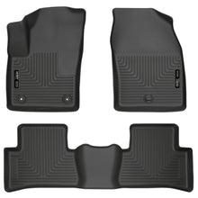 Load image into Gallery viewer, Husky Liners 2018 Toyota CH-R Weatherbeater Black Front & 2nd Seat Floor Liners