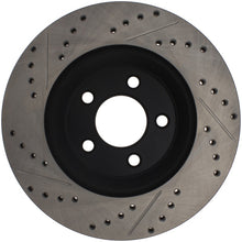 Load image into Gallery viewer, StopTech 05-10 Ford Mustang GT Front Left Slotted & Drilled Rotor