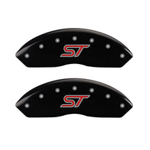 Load image into Gallery viewer, MGP 4 Caliper Covers Engraved Front & Rear ST Black finish silver ch