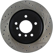 Load image into Gallery viewer, StopTech 06 BMW 330 / 07-09 BMW 335 Slotted & Drilled Left Rear Rotor
