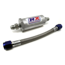 Load image into Gallery viewer, Nitrous Express 4AN Pure-Flo N2O Filter & 7 Stainless Hose (Lifetime Cleanable)