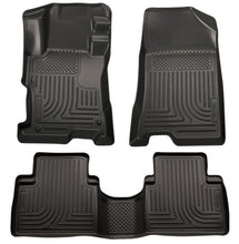 Load image into Gallery viewer, Husky Liners 14 Kia Sorento Weatherbeater Black Front & 2nd Seat Floor Liners