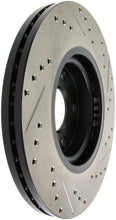 Load image into Gallery viewer, StopTech 06-07 350Z / 05-07 G35 exp Sport/ 06-07 G35X SportStop Slotted & Drilled Front Right Rotor