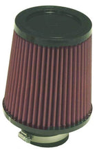 Load image into Gallery viewer, K&N Filter Universal Rubber Filter 2 3/4 inch Flange 6 inch Base 5 inch Top 6 1/2 inch Height