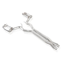 Load image into Gallery viewer, Stainless Works 2018+ Ford Mustang GT 3in Redline Series Catback X-Pipe w/Active Valves & Quad Tips