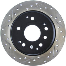 Load image into Gallery viewer, StopTech 04-08 Acura TL / 03-09 honda Element Slotted & Drilled Right Rear Rotor