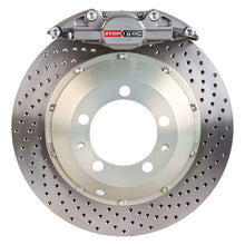 Load image into Gallery viewer, StopTech 90-96 300zx Rear BBK w/ Trophy ST-22 Calipers Drilled 328x28 Rotors Pads and SS Lines