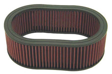 Load image into Gallery viewer, K&N Universal Custom Air Filter - Oval Shape 11.5in Outer Length / 8.125in Outer Width / 4in Height