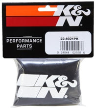 Load image into Gallery viewer, K&N Precharger Air Filter Wrap Black Universal Polyester 6in. Height 7in. Inside Diameter