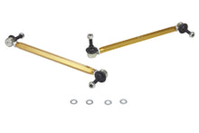 Load image into Gallery viewer, Whiteline 02-06 R53 & 06+ R56 Mini Cooper S Front Swaybar link kit-adjustable ball end links