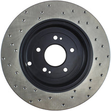 Load image into Gallery viewer, StopTech Power Slot 10-13 Hyundai Genesis Coupe Track & R-Spec Rear Left Drilled Rotor