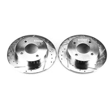 Load image into Gallery viewer, Power Stop 89-98 Nissan 240SX Rear Evolution Drilled & Slotted Rotors - Pair