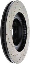Load image into Gallery viewer, StopTech 02-10 Subaru WRX Slotted & Drilled Left Front Rotor (exc. STi)