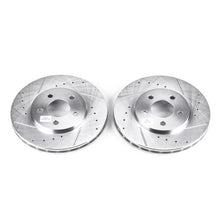 Load image into Gallery viewer, Power Stop 95-00 Chrysler Cirrus Front Evolution Drilled & Slotted Rotors - Pair