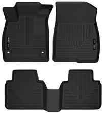 Load image into Gallery viewer, Husky Liners 2018 Honda Accord WeatherBeater Black Front & 2nd Seat Floor Liners