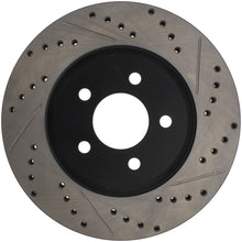 Load image into Gallery viewer, StopTech 05-10 Ford Mustang GT Front Left Slotted & Drilled Rotor