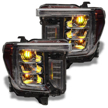 Load image into Gallery viewer, Oracle 19-21 Silverado/Sierra 1500 RGB Demon Eye Headlight Upgrade Kit - ColorSHIFT w/o Controller