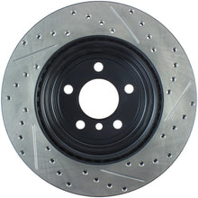 Load image into Gallery viewer, StopTech 12-16 BMW 335i Slotted & Drilled Rear Right Rotor