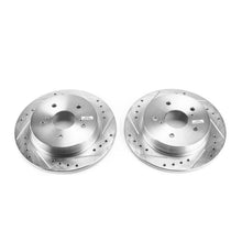 Load image into Gallery viewer, Power Stop 10-13 Suzuki Kizashi Rear Evolution Drilled & Slotted Rotors - Pair