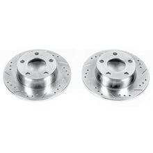 Load image into Gallery viewer, Power Stop 99-04 Audi A6 Quattro Rear Evolution Drilled & Slotted Rotors - Pair