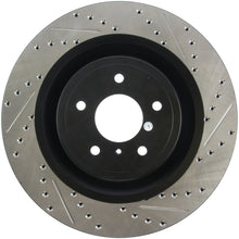 Load image into Gallery viewer, StopTech Infiniti G37 / Nissan 370Z SportStop Slotted & Drilled Front Left Rotor