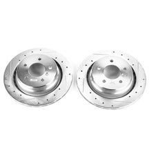 Load image into Gallery viewer, Power Stop 95-99 BMW M3 Rear Evolution Drilled & Slotted Rotors - Pair