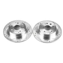 Load image into Gallery viewer, Power Stop 99-03 Acura TL Rear Evolution Drilled & Slotted Rotors - Pair