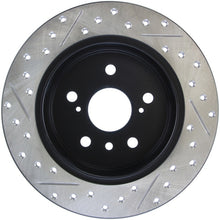 Load image into Gallery viewer, StopTech Sport Drilled & Slotted Rotor - Rear Left